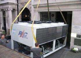 Air Cooled Water Chiller Instalation